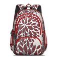 thumbnail image 2 of Boho Bohemia Pioneer Flower Art Backpack for School,Cute School Bag,Schoolbag with Adjustable Shoulder Straps & Padded Back,16.9 Inch, 2 of 5