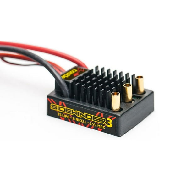 Castle Creations SV3 Sidewinder 12V Waterproof ESC 010-0115-00 CSE010011500 Electric Motors & Accessories