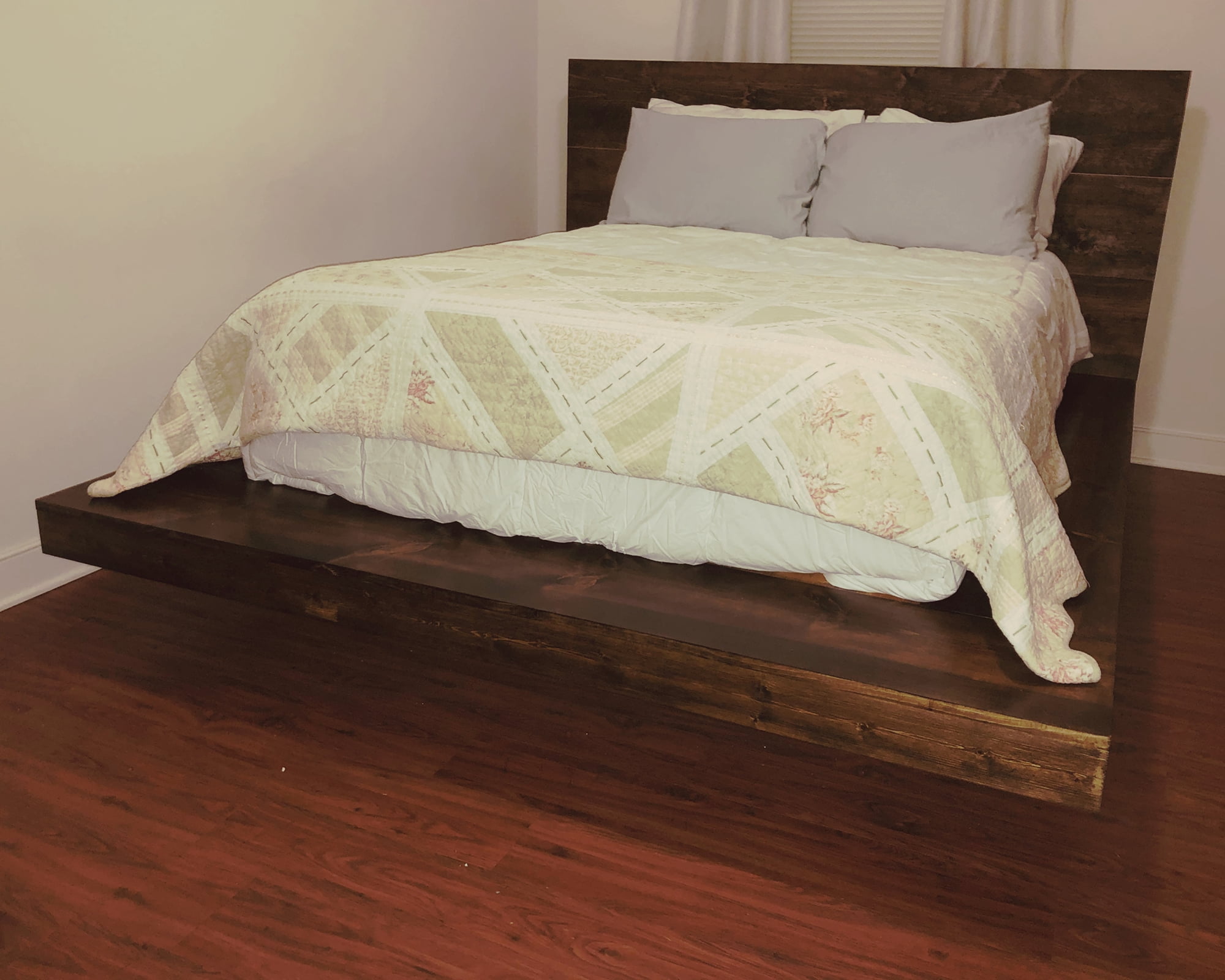 New Diy Platform Bed for Large Space