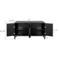thumbnail image 5 of Antique Black Four - Door Sideboard | Stylish Storage in Living Spaces, 5 of 6