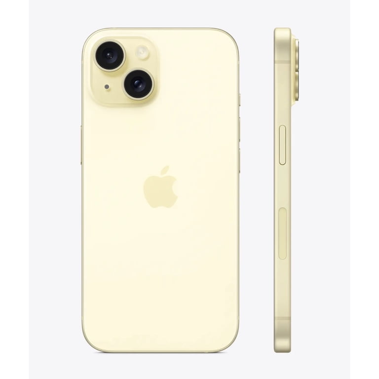 Restored Apple iPhone 15 Plus - Fully Unlocked - 512 GB Yellow