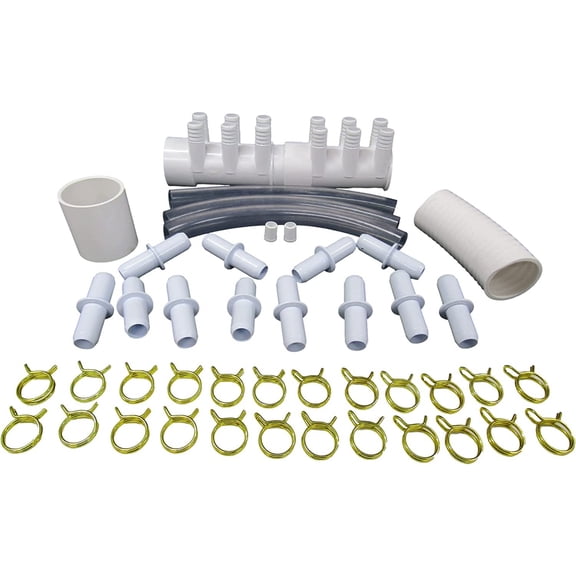 Manifold Hot Tub Spa Part 12 3/4" Outlet with Coupler Kit Video How to