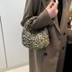 thumbnail image 5 of Mujeres Leopardo Bolso Hombro Con Acolchado Crossbody Bag Chic Hobo () Amarillo, 5 of 9