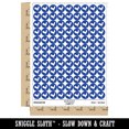 thumbnail image 2 of Rooster Chicken Standing Solid 200+ Round Stickers - Dark Blue - Matte Finish - 0.50" Size, 2 of 3