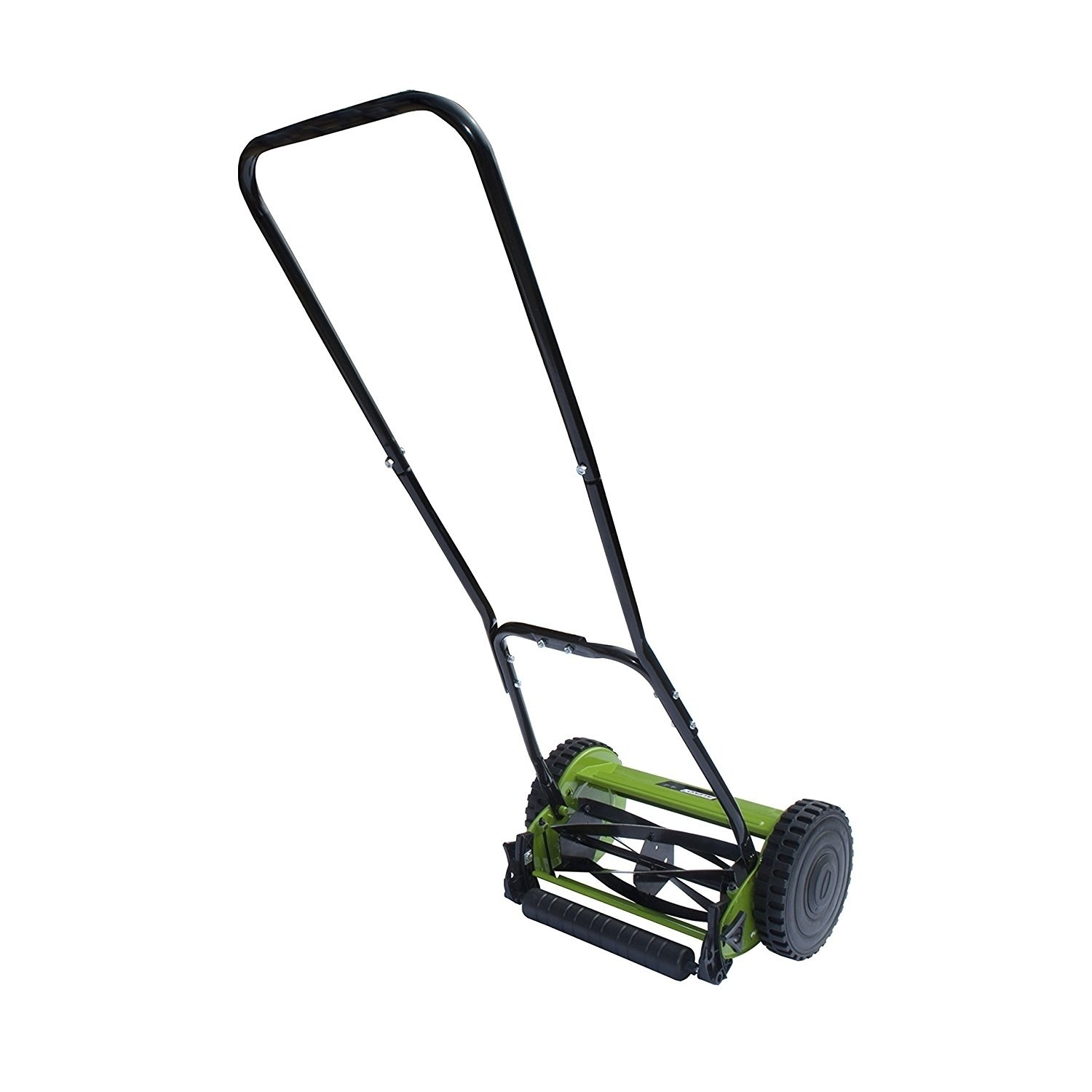 ALEKO Hand Push Lawn Mower with Adjustable Cutting Height - 5-Blade - 12-Inch - image 2 of 5