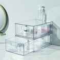 thumbnail image 6 of (2 pack) Mainstays Clear Glossy Plastic Pull-Out Closet Drawer Small Size, Adult Size, 6 of 10