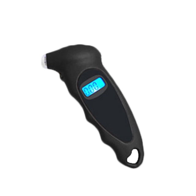 Kenally Medidor de presión de aire de neumático de coche digital Pantalla LCD Camión Motocicleta Bicicleta Manómetro Barómetros Probador Herramientas de reparación de automóviles No.04 Kenally GJ3737-04