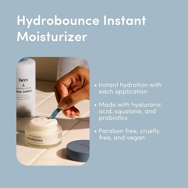 Hers Hydrobounce Instant Moisturizer with Hyaluronic Acid