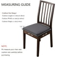 thumbnail image 6 of Vireellx Dining Chair Cover Elastic Slipcovers, Jacquard Dining Room Chair Covers Set of 6, Removable Seat Covers for Chairs to Protect Kitchen Chairs, 6 of 7