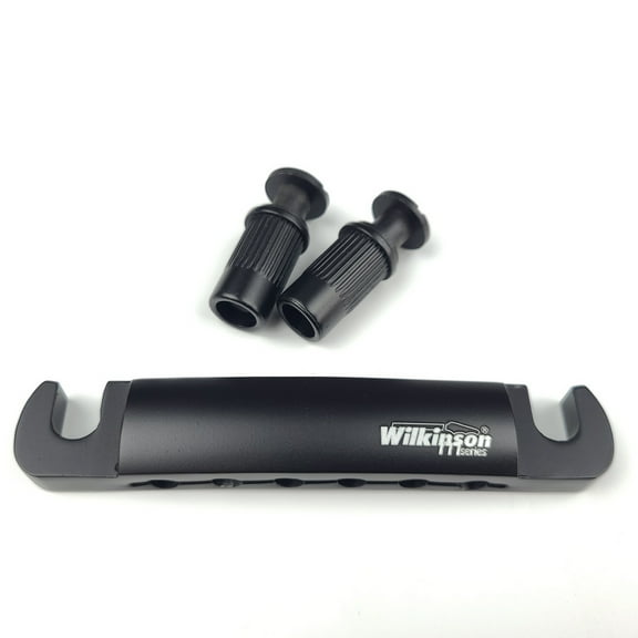 Original Wilkinson Black Tune-O-Matic Style Electric Guitar Bridge For Lespaul LP SG Guitar WOGT1 WOGB2