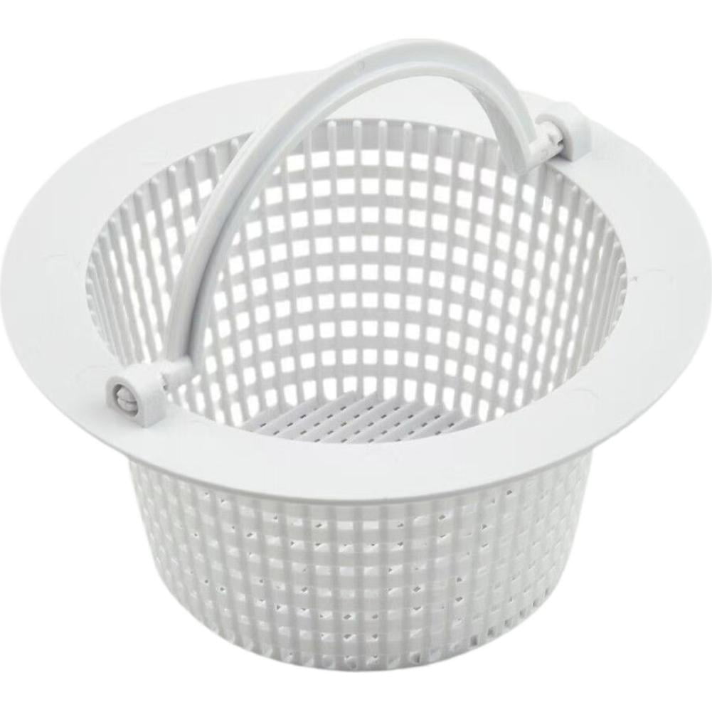 1pcs 6 Inch Pool Filter Basket with Handle Plastic Replacement Skimmer Basket