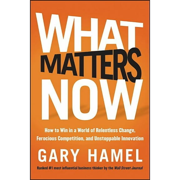What Matters Now (Hardcover)