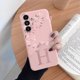 thumbnail image 3 of Letter Flower Phone Case For Samsung Galaxy S23 S 23 Plus Shockproof TPU Bumper Soft Silicone Cover For Samsung S23 Ultra Fundas, 3 of 5