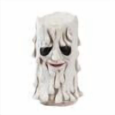 YIKA Halloween Flameless Skull Skeleton Candles - Glowing Ghouls LED Lights with Ghostly Chic & Gothic Glam Theme Pattern, Fireless Halloween Decoration for Indoor & Outdoor Use