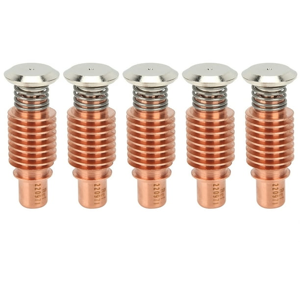 220971 Electrode Replacement 5Pcs Plasma Torch Electrodes - Copper ...