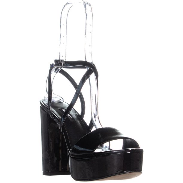 nine west block sandals
