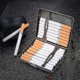 thumbnail image 4 of Retro nickel-plated cigarette case for 20 cigs metal storage box, 4 of 5