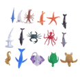thumbnail image 5 of 16 piezas de simulación para niños, caballito de mar sólido, pulpo, tortuga marina, modelo de juguete, decoración de escritorio para el hogar, 5 of 5