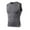 1_Grey, variant on Balconfoster Men's Slim Underwear, Shaperluv Men's Compression Shapewear Vest, ManSculpt Undershirt Body Shaper Tank Top Layer for Sport,Size XL