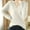 Beige, variant on Abtuhar Women Long Sleeve Tops Solid Knit V Neck Standard Hem Light Fabric Fall Shirts