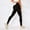 Black-a, variant on Womens Cellulite Leggings High Waisted Tummy Control Yoga Pants Athletic Stretchy Running Footless Tights