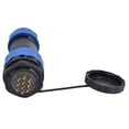 thumbnail image 3 of Conector Resistente Al Agua, Tuerca Trasera De Enchufe Industrial IP68 Para Instrumento ANGGREK 10 pines, 3 of 8