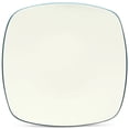 thumbnail image 3 of Noritake Colorwave Blue Set of 4 Square Dinner Plates, 3 of 7