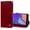 Red, variant on Business Style Oil Wax Texture Horizontal Flip Leather Case for Galaxy A7 , with Holder & Card &