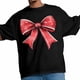 thumbnail image 3 of Mens T Shirts Christmas Ribbon Bowknot Short Sleeve Casual Men's Tee Tops Graphic T-Shirts for Teen Boys/Men, 3 of 8