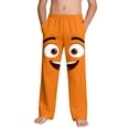 thumbnail image 2 of Kids Girls Boys Joggers Happy Smile Face Graphic Breathable Cotton Sweatpants Elastic Waist Bottoms for Park, 4-13Y, 2 of 9