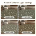thumbnail image 7 of ODIKA 6'x9' Washable Area Rug Non-Slip, Chair-Friendly, Floral Farmhouse With Distressed Scattered Bloom Allover Motif Vintage Flowing for Dining Room, Under Table, Office Décor, 7 of 7