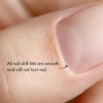 thumbnail image 5 of Juego de brocas para uñas 30 piezas / caja Brocas de acero de tungsteno con cabeza de puli Abanopi Brocas de uñas, 5 of 5