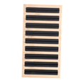 thumbnail image 2 of LOVIVER Bamboo Wooden Jewelry Display Plate Rings Earrings Storage Stand for Shop Black, 2 of 8