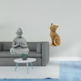 thumbnail image 2 of Estatua De Resina De Mono, Buda Y Gato, Figura Coleccionable, Escultura De Sun Wukong, Adorno En Miniatura Para Hotel, Patio, Entrada, Estantería, Sala De Estar Y Dormitorio., 2 of 8