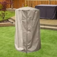 thumbnail image 6 of simhoa Heater Cover Furniture Dust Cover Protective Oxford Fabric Zipper Closure Patio Heater Cover Stand up Heater Protective Cover beige, 6 of 10