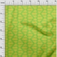 thumbnail image 3 of oneOone Rayon Light Green Fabric Geometric Sewing Material Print Fabric By The Yard 56 Inch Wide, 3 of 4