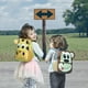 thumbnail image 3 of （jirafa） Mochila de dinosaurio para niños pequeños Mochilas con correa de seguridad para niños niñas 8.3 * 10.2 * 3.15 pulgadas, 3 of 5