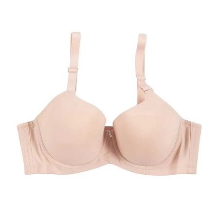 Womens Everyday Bras  Push Up Thick Padded Plunge Underwire T Shirt Lace Bra Lift Support for Women Add One Cup Full Coverage S-3XL Womens Bras Clearance under $5