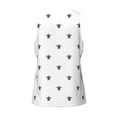 thumbnail image 5 of Gaeub Hand Drawn Turtle Men's Athletic Tank Top, Workout Sleeveless Shirts, Running Tank Tops for Gym, Running, Training - X-Large, 5 of 9
