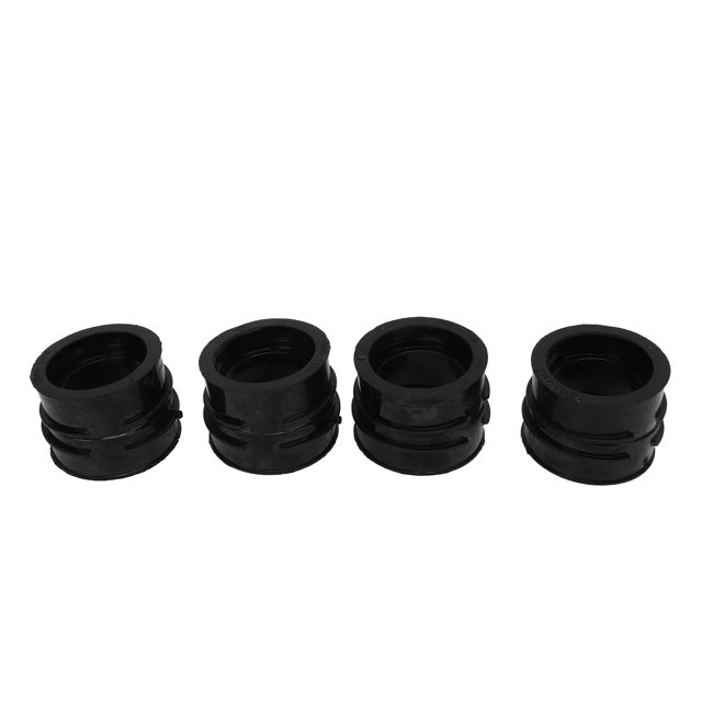 Carburetor Intake Manifold Boot, Carburetor Intake Interface Black Complete Exquisite Workmanship Rubber for Motorbike