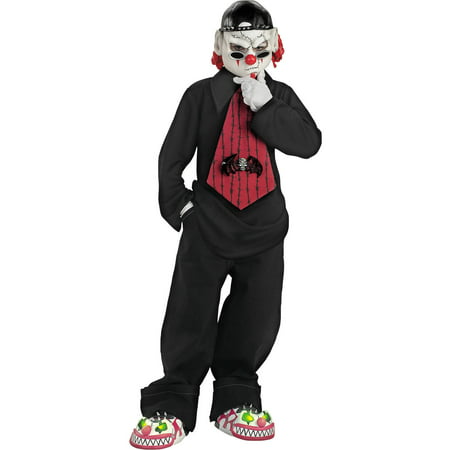 Street Mime Boys Child Halloween Costume, One Size, M (7-8)