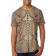 thumbnail image 1 of Halloween Rattlesnake Snake Snakeskin Costume All Over Mens T Shirt, 1 of 2