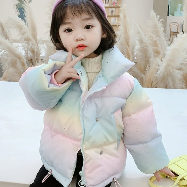 Girls warm winter jacket 2025