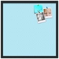 thumbnail image 2 of PinPix ArtToFrames 22x22 Custom Cork Bulletin Board    Poster Board Has a Fabric Style Canvas Finish, Framed in Satin Black (PinPix-247), 2 of 5