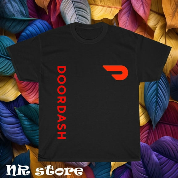 TShirt DOORDASH Logo T shirt Funny Size S to 5XL