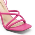 thumbnail image 5 of DREAM PAIRS Heels for Women Strappy High Stiletto Lace Up Heeled Sandals Square Open Toe Heels for Prom Party Dating, 5 of 5