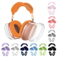 thumbnail image 2 of Funda protectora completa para auriculares AirPods Max, de silicona suave, antiarañazos y resistente al sudor, con recortes precisos y almohadillas protectoras para la diadema., 2 of 8