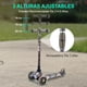 thumbnail image 3 of Monopatin Scooter para Niños de 2 a 5 Años Hurtle, 3 Ruedas con Luces LED, Mini Kickboard con Freno, Manillar Ajustable de 63 cm a 71 cm, Antideslizante, Patin del Diablo, Arbol, 3 of 7