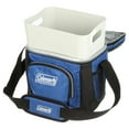 thumbnail image 6 of Coleman 9 Can Soft-Sided Cooler with Hard Plastic Liner, Blue, 6 of 8