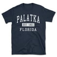 thumbnail image 1 of Palatka Florida Classic Established Men's Cotton T-Shirt, 1 of 1